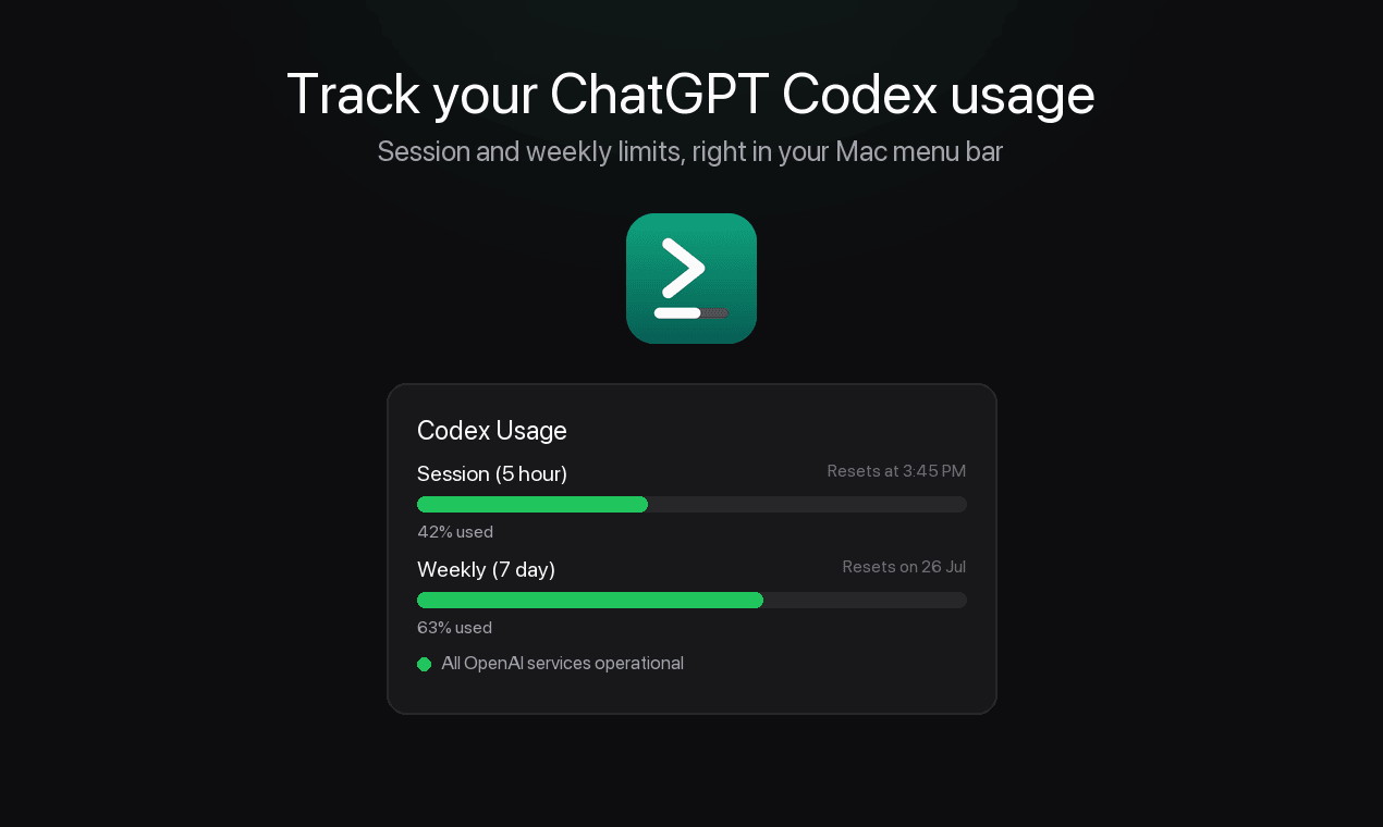 CodexUsageBar